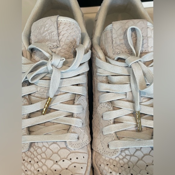 Promo sample Air Jordan 1 Retro Off White Low Snakeskin Size 11 Nike Rare 2017 - Picture 6 of 12